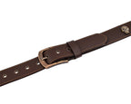Best Leather Belts for Men with Skull and Pyramid Studs