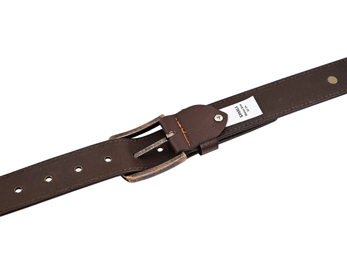 Best Leather Belts for Men with Skull and Pyramid Studs