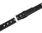 Best Leather Belts for Men with Skull and Pyramid Studs