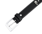Best Leather Belts for Men with Skull and Pyramid Studs