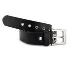 Male Designer Belts with Western Laced Concho Detail