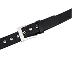 Male Designer Belts with Western Laced Concho Detail