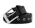 Male Designer Belts with Western Laced Concho Detail