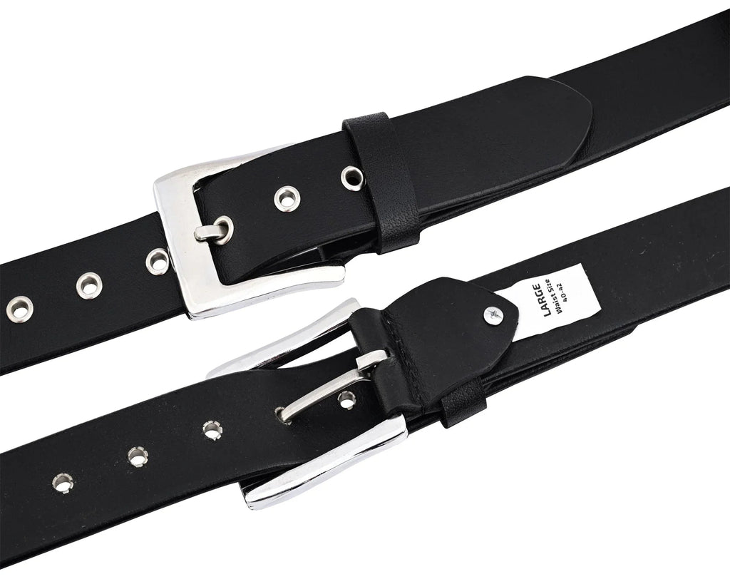 Male Designer Belts with Western Laced Concho Detail