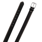 Gallanto Male Belts with Smart Double-Stitch Genuine Leather Design