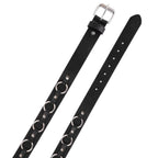 Men’s Belts for Jeans with Bold O-Ring Strapped Design