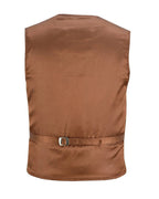 Mens Biker Vest in Classic Soft Leather and Suede Styles