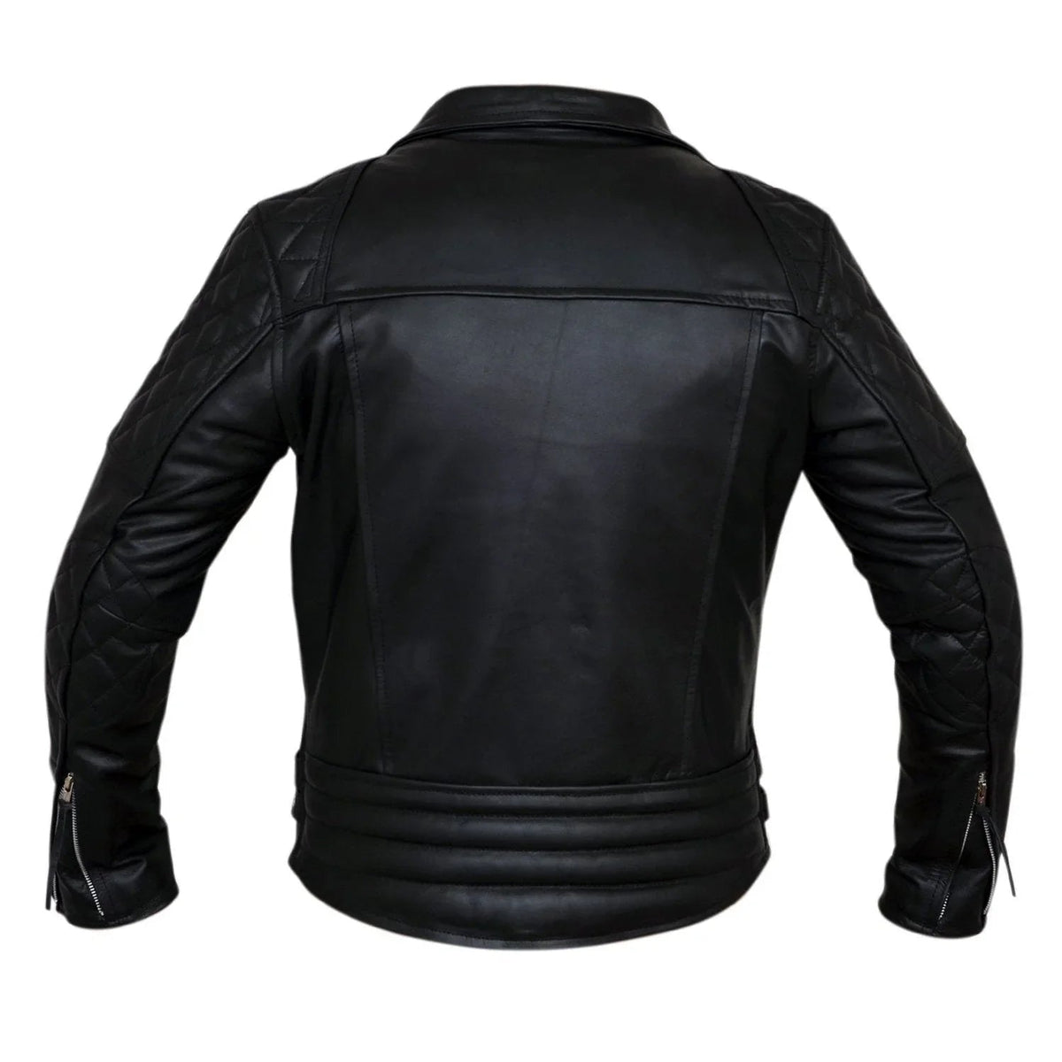 Bike Riding Jackets with Crossed Padded Biker Style