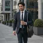 Leather Bag Men Laptop Messenger for Work, Travel & University