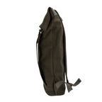 Canvas Backpack with Laptop Pocket, Buckle Closure and Six Pockets