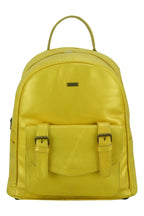 Charlie London One Pocket Classic Leather DayPack Backpack - 