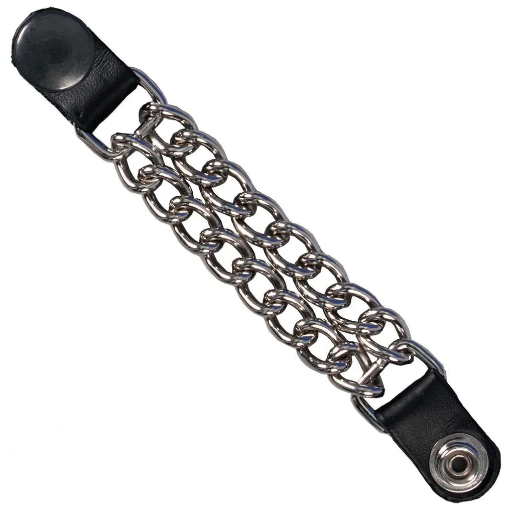 Vest Extender Chains for Motorcycle Leather Vests 7 Inch Extension