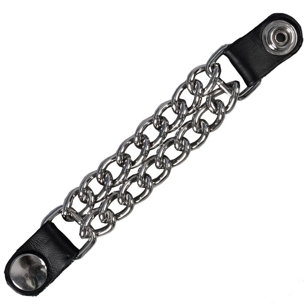 Vest Extender Chains for Motorcycle Leather Vests 7 Inch Extension