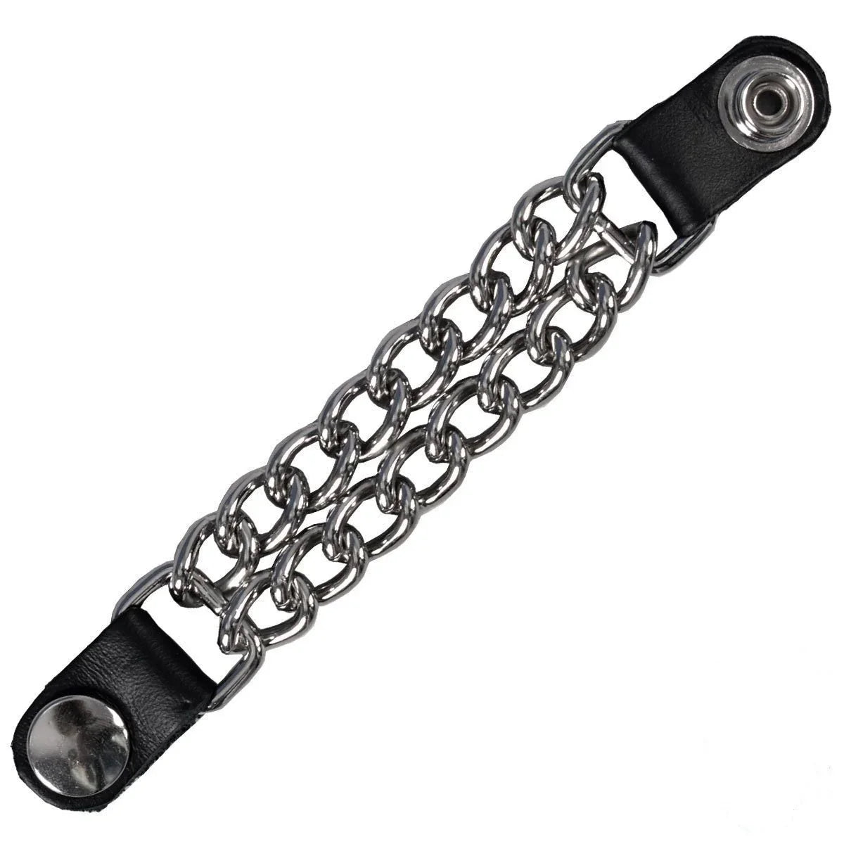 Vest Extender Chains for Motorcycle Leather Vests 7 Inch Extension