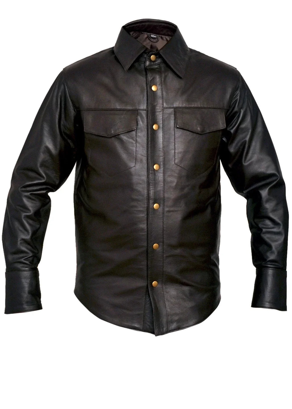 Full Sleeve Genuine Mens Leather Shirts