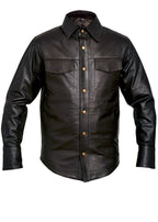 Full Sleeve Genuine Mens Leather Shirts