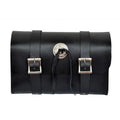 Leather Concho Fringe Motorcycle Fork Tool Bag Buckles