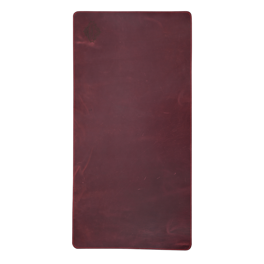 Genuine Leather Desk Mat with Waterproof Non-Slip Surface for Office
