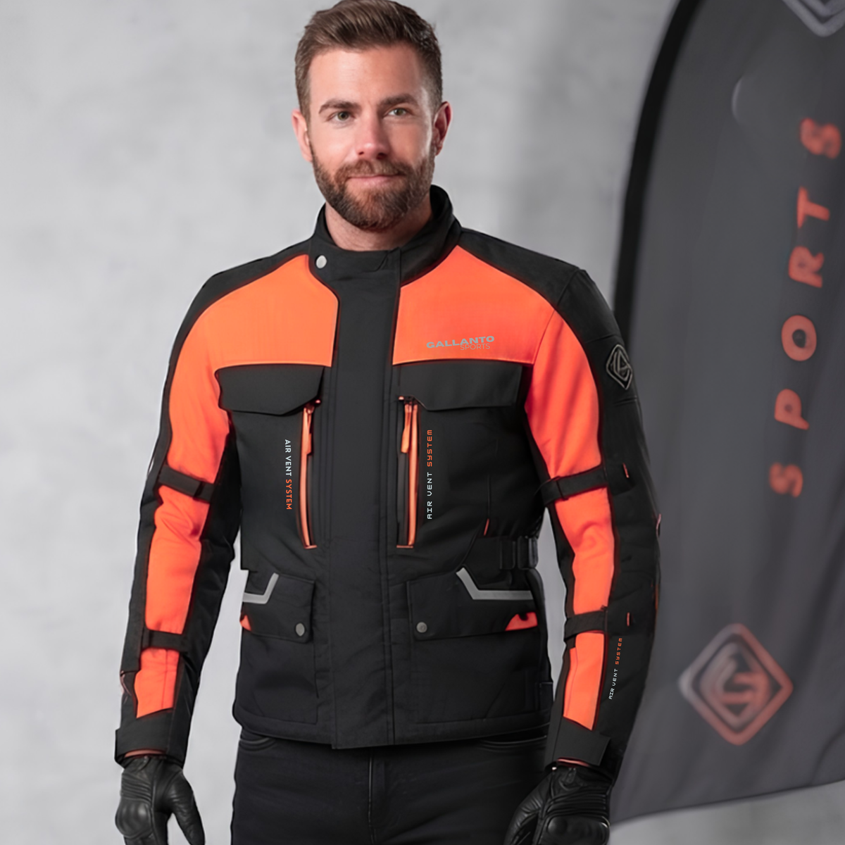 Motorcycle Cordura Jacket – Durable Protective Riding Jacket for Men