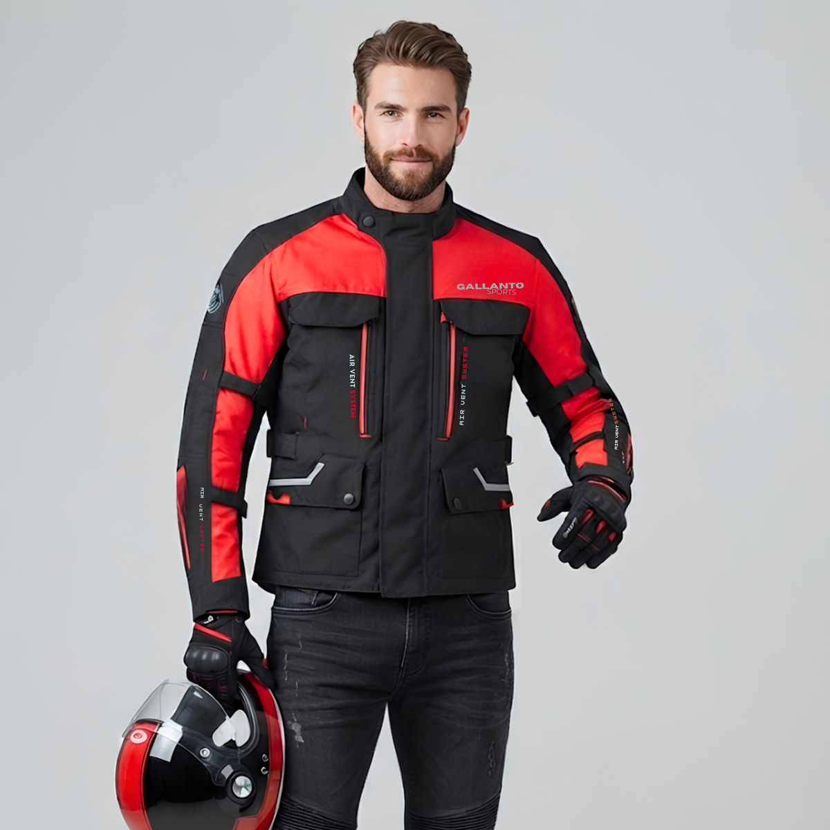 Motorcycle Cordura Jacket – Durable Protective Riding Jacket for Men