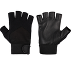 Fingerless Leather Gloves for Men in Nappa Leather