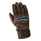 Leather Winter Gloves Men Armoured Motorcycle Riding Gloves