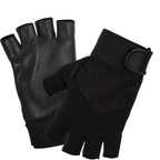 Fingerless Leather Gloves for Men in Nappa Leather