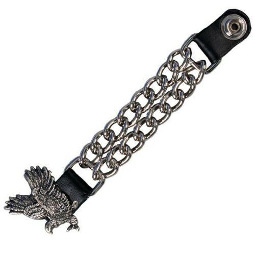 Leather Vest Extenders for Men with 7-Inch Double Chain Design