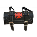 Motorcycle Fork Tool Bag with Iron Cross Design for Motorcycle Storage