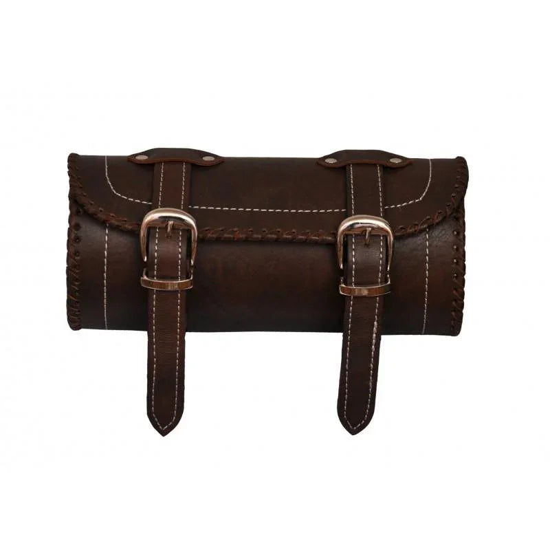 Vintage Brown Retro Motorcycle Tool Bag