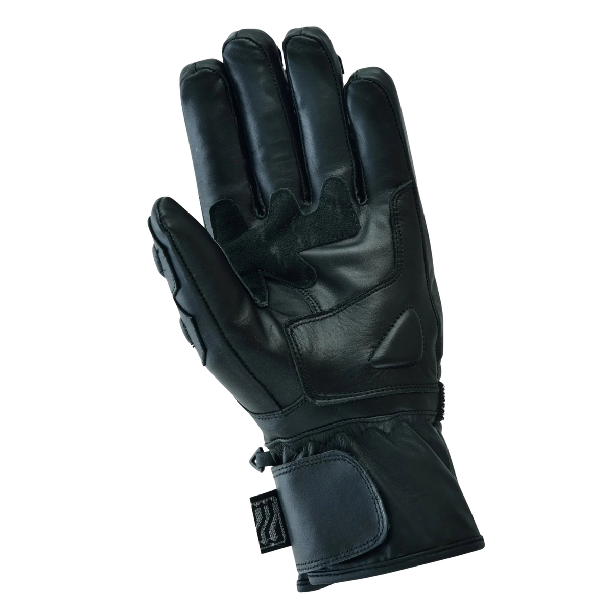 Leather Winter Gloves Men Armoured Motorcycle Riding Gloves