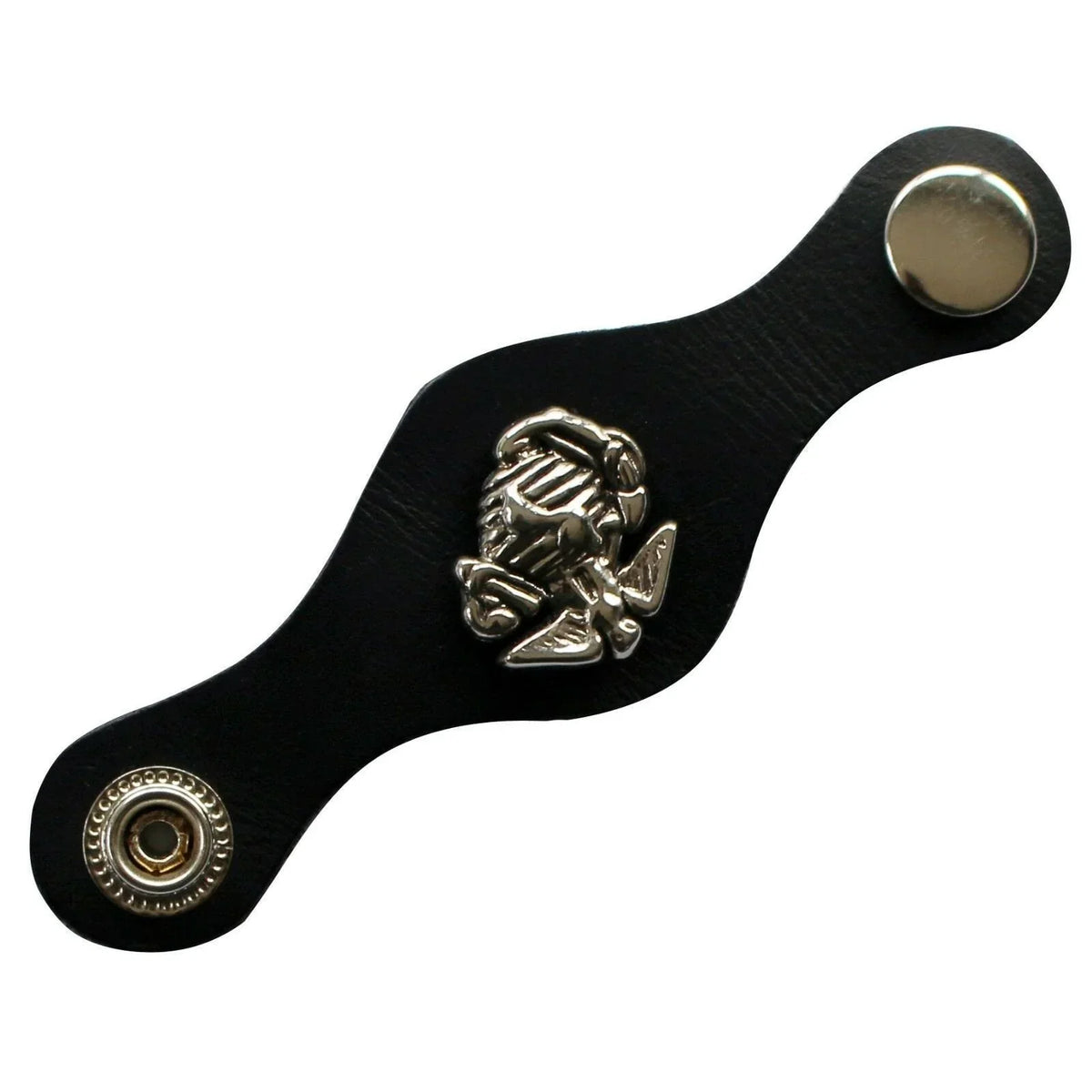 Motorcycle Vest Extender with 4.5-Inch Genuine Leather Extension