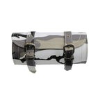 Camo Leather Tool Bag with Hidden Clasps