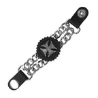 Motorcycle Vest Extender Chains with 7-Inch Snap Extension