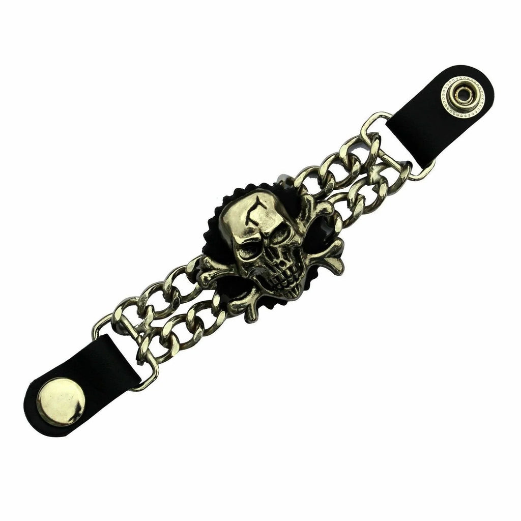 Motorcycle Vest Extender Chains with 7-Inch Snap Extension