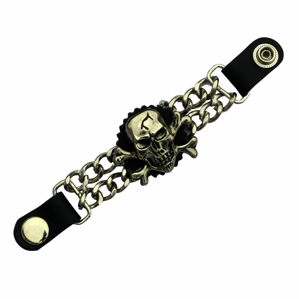 Motorcycle Vest Extender Chains with 7-Inch Snap Extension