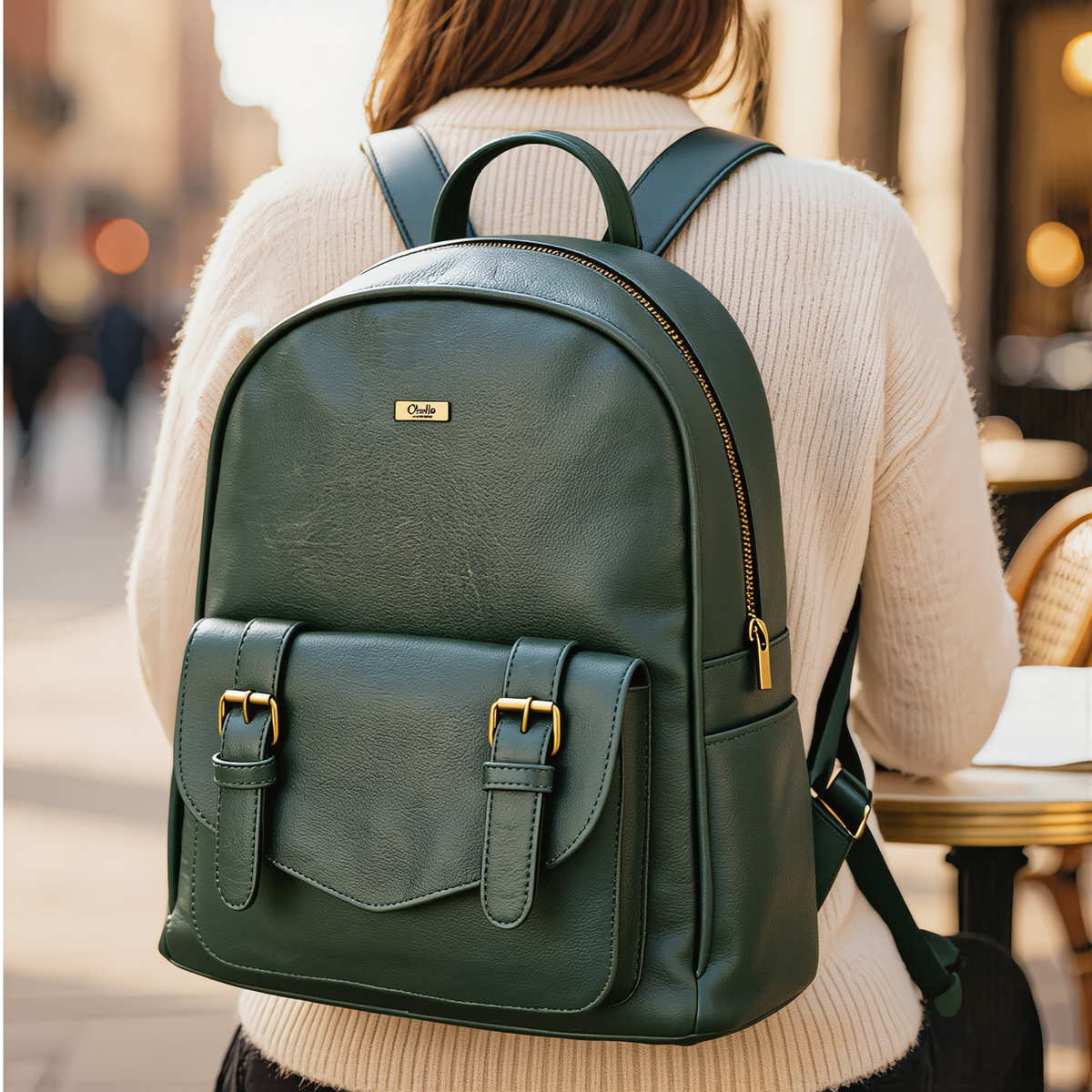 Backpacks for Women Genuine Leather Work and Travel Bag