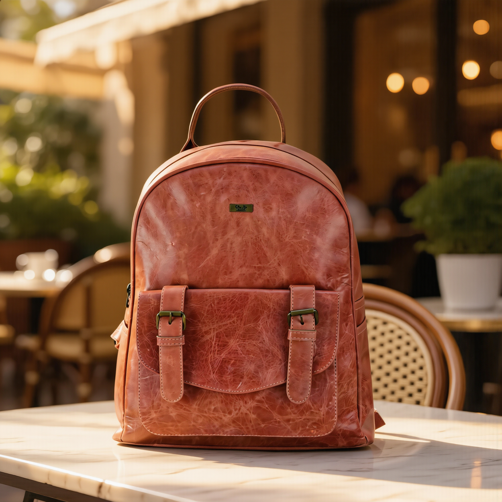 Backpacks for Women Genuine Leather Work and Travel Bag