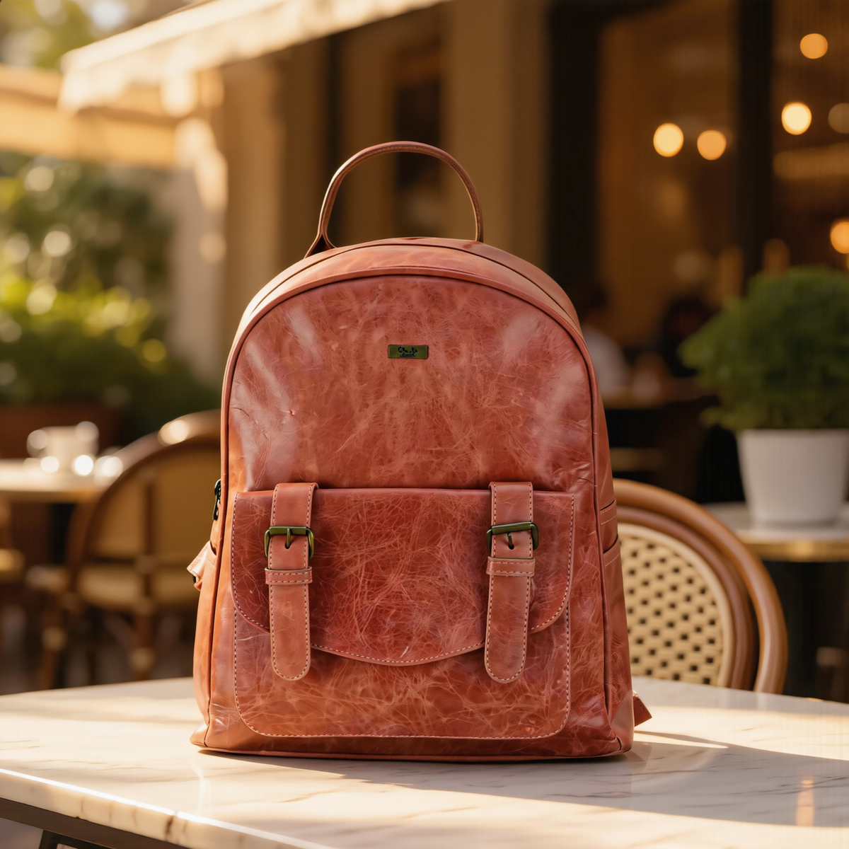Backpacks for Women Genuine Leather Work and Travel Bag