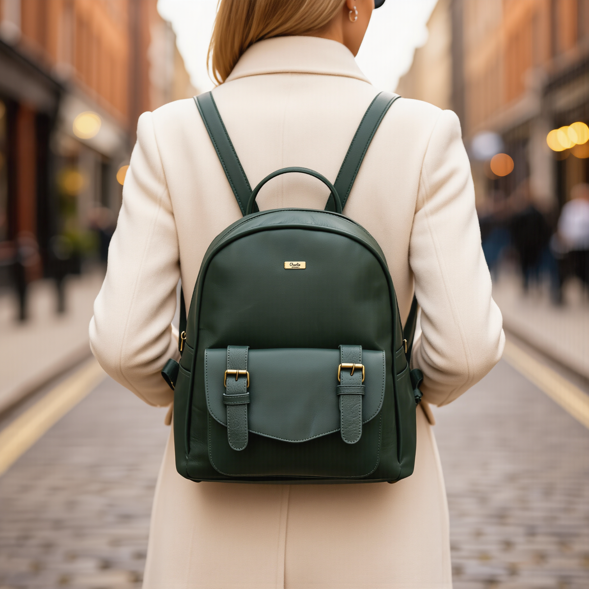 Backpacks for Women Genuine Leather Work and Travel Bag