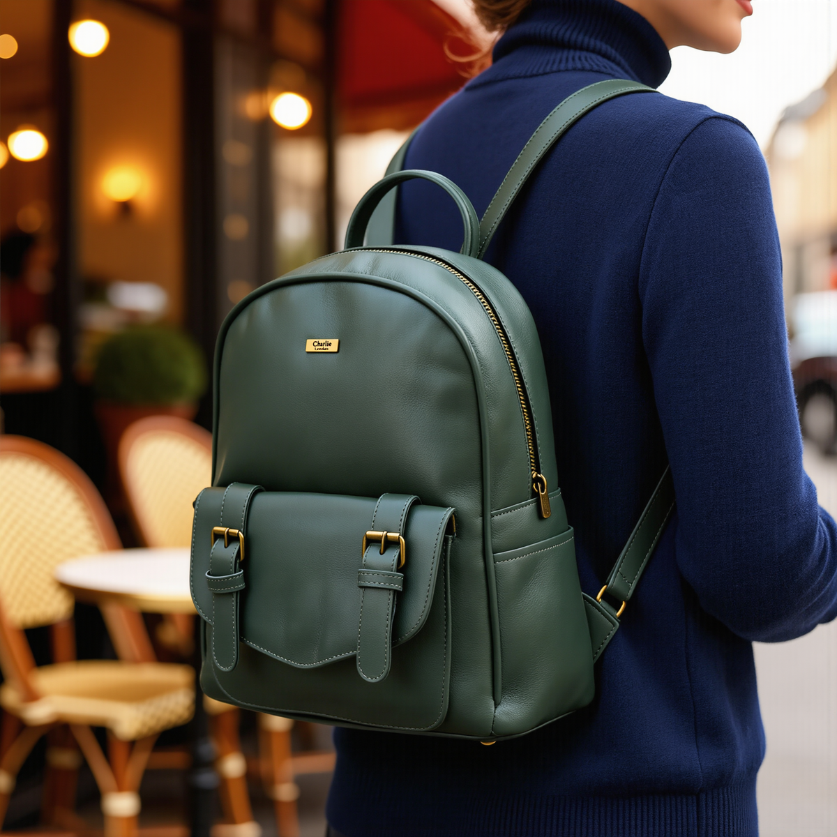 Backpacks for Women Genuine Leather Work and Travel Bag
