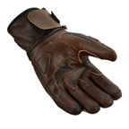 Leather Winter Gloves Men Armoured Motorcycle Riding Gloves