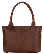 Leather Handbags for Women with Crocodile Print and Shoulder Strap