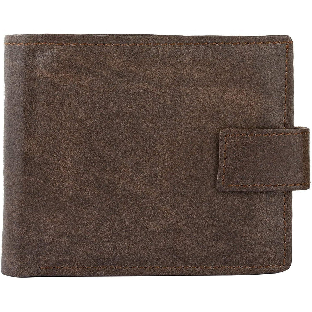 Best Men's Wallet Compact RFID Trifold Leather Design