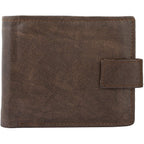 Best Men's Wallet Compact RFID Trifold Leather Design