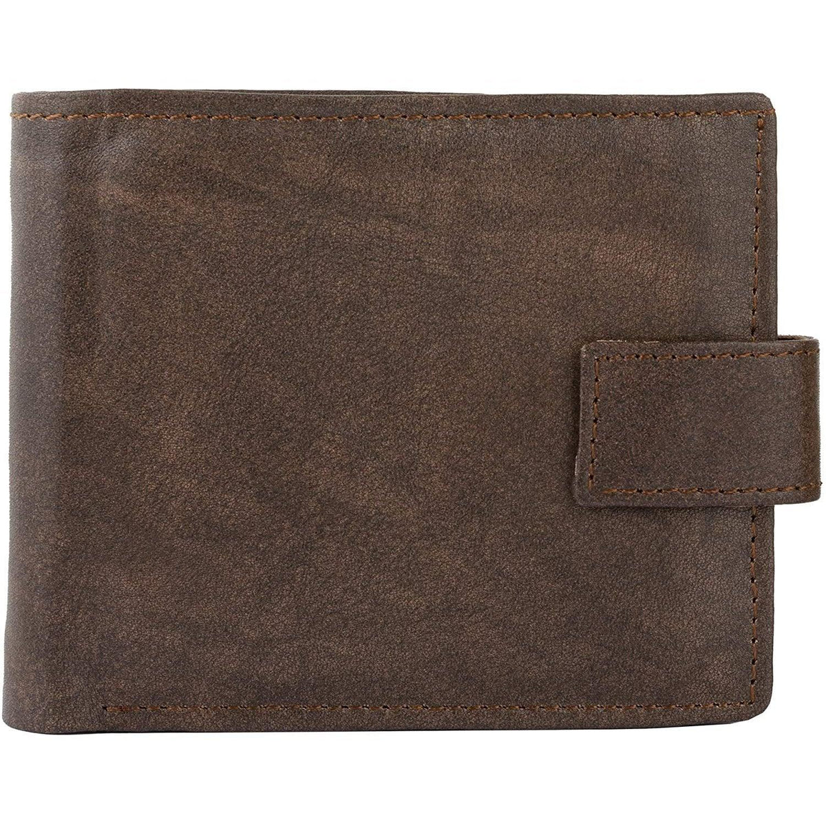Best Men's Wallet Compact RFID Trifold Leather Design