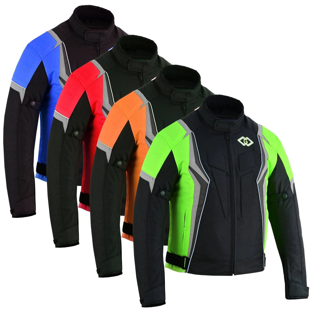 Textile Motorbike Jacket – Durable Waterproof Protective Riding Wear