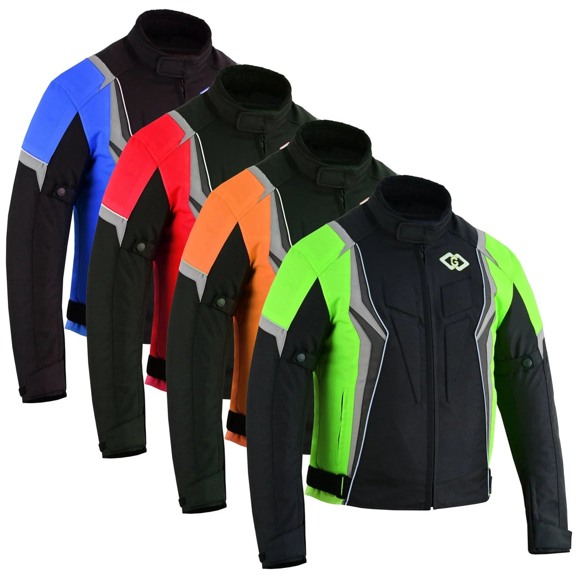 Textile Motorbike Jacket – Durable Waterproof Protective Riding Wear