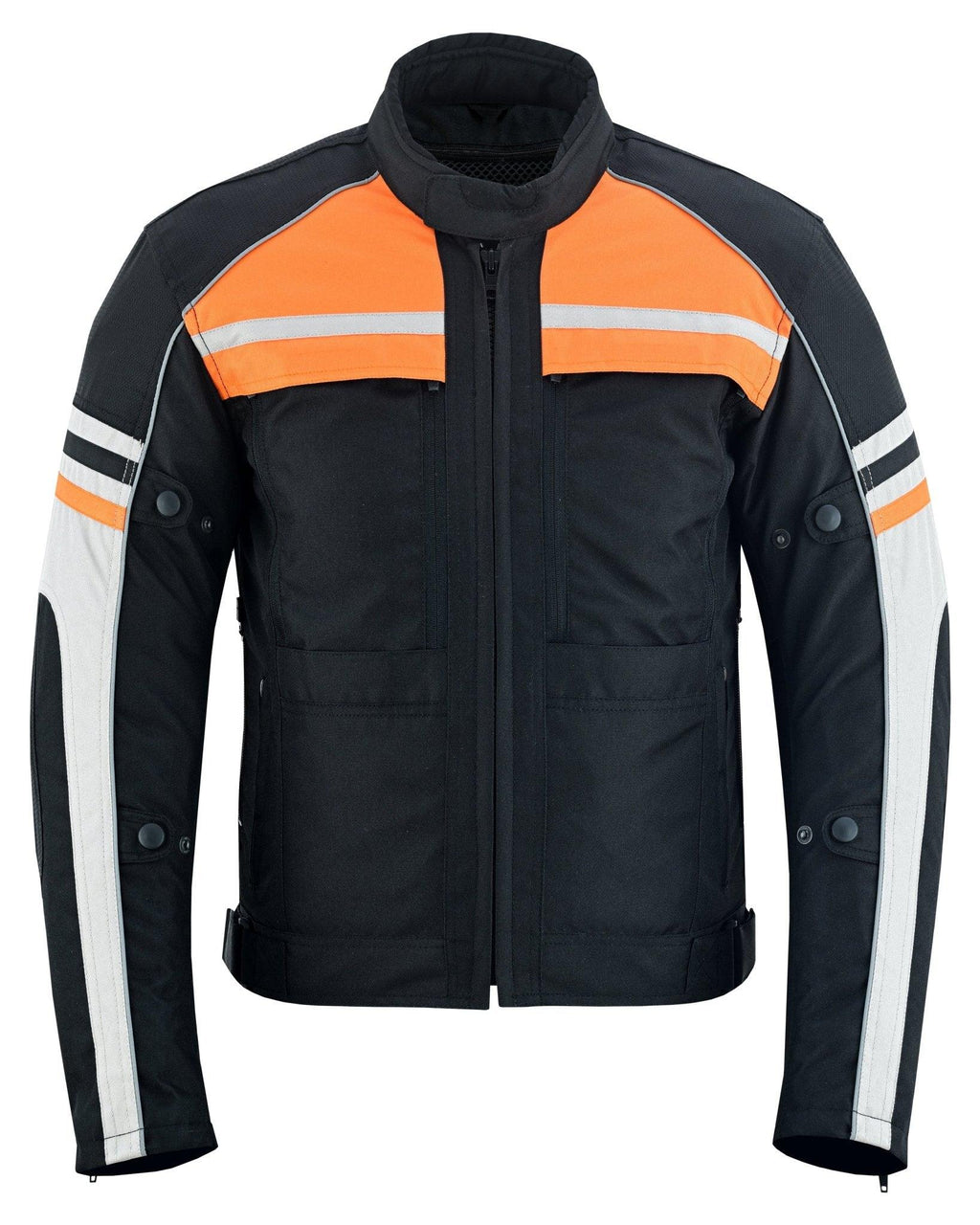 Premium  Waterproof Cordura Textile Biker Jacket for Men
