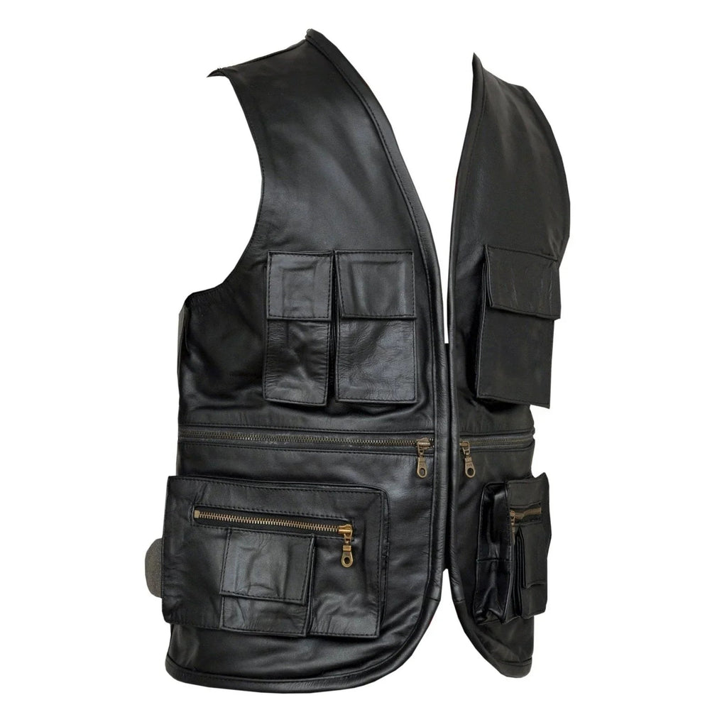 Biker Vest for Riding, Outdoor and Casual Wear